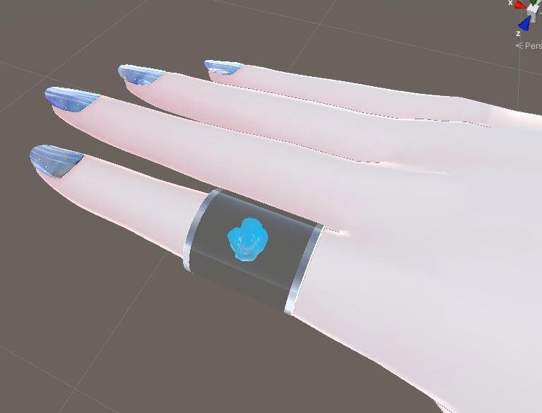 【無料】透明リング【VRChat】