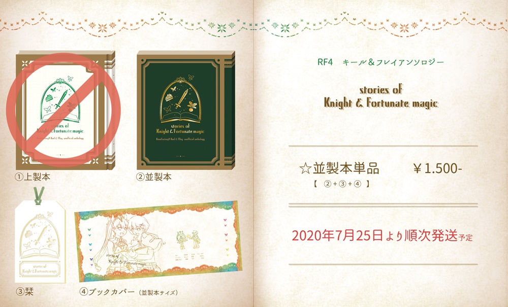 【stories of Knight & Fortunate magic】(並製本単品)
