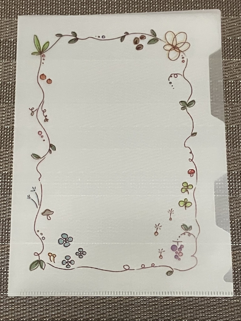 クリアファイル(2種)