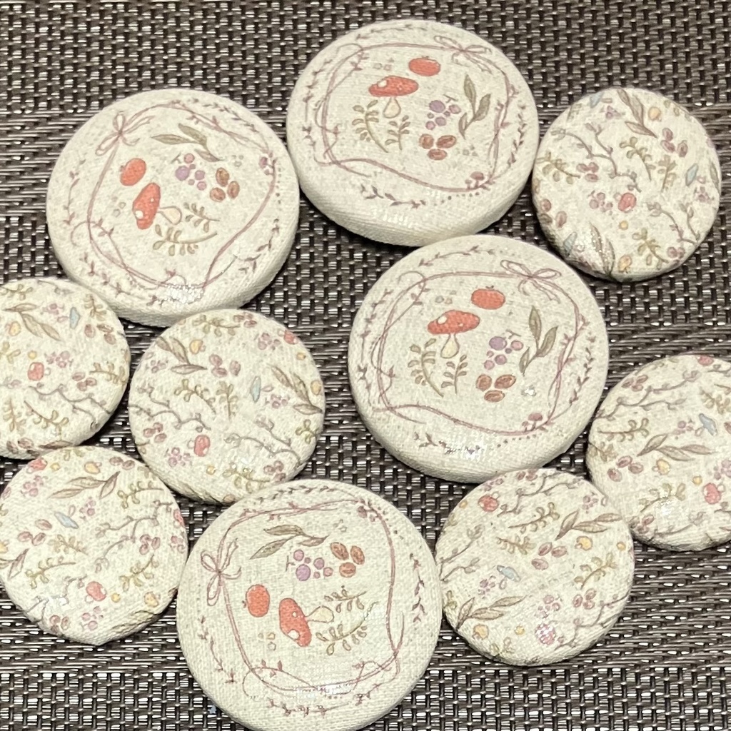 くるみぼたん(2種)