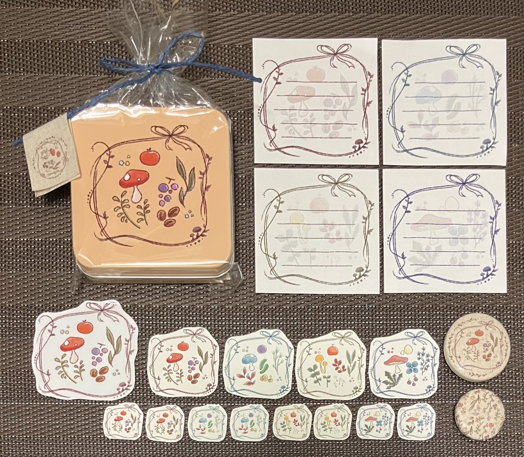 スクエア缶セット