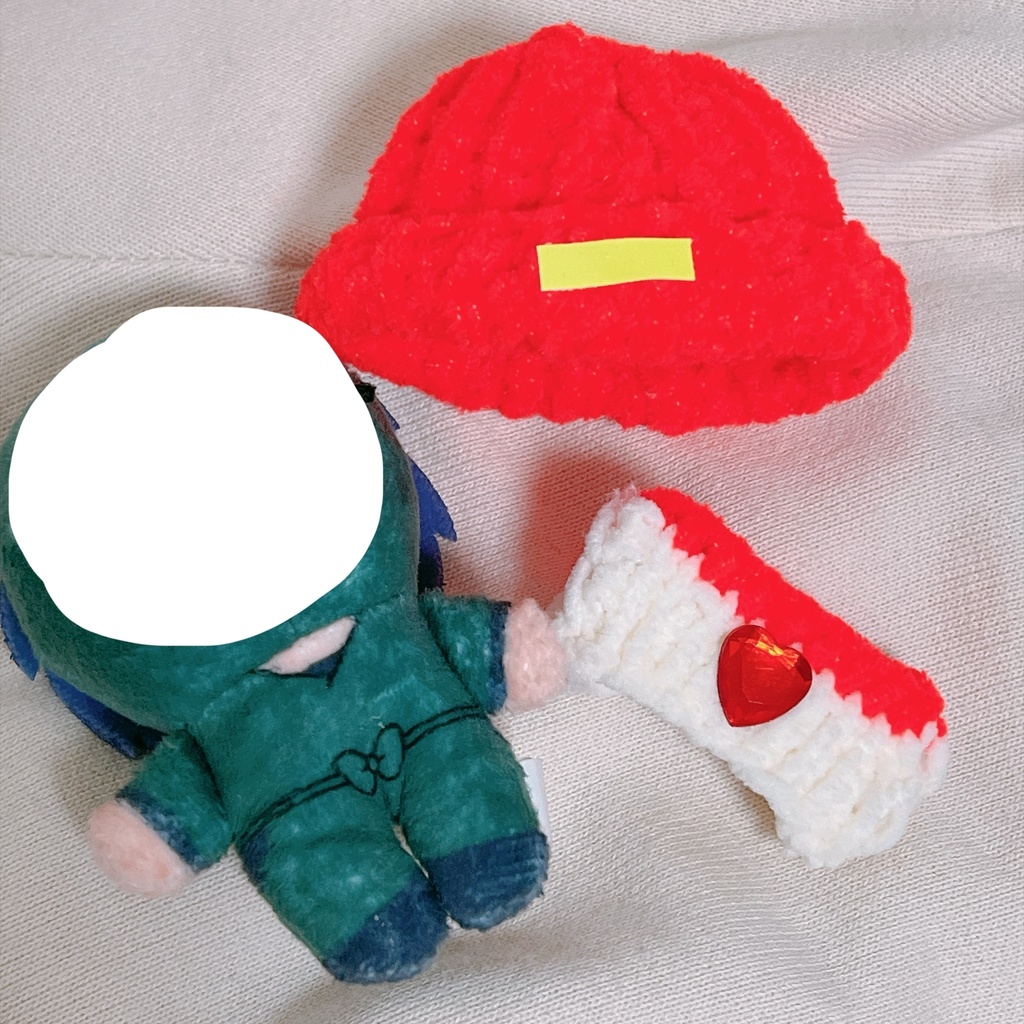 ニットセットアップ ほわぬいサイズ