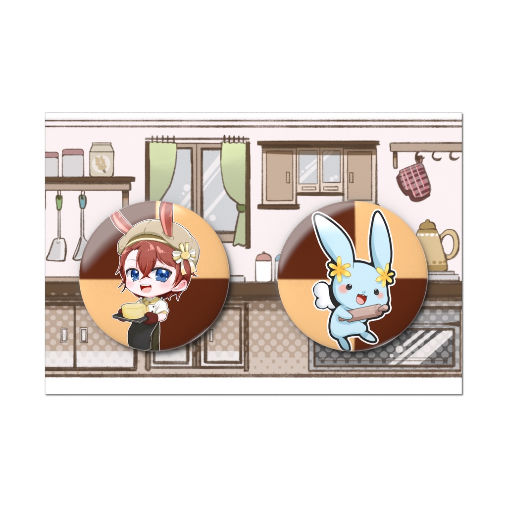 5周年記念 缶バッジ 2個セット
