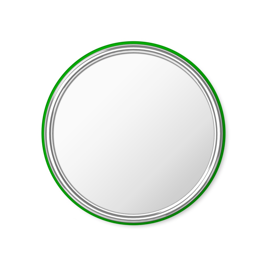 缶ミラー(緑)