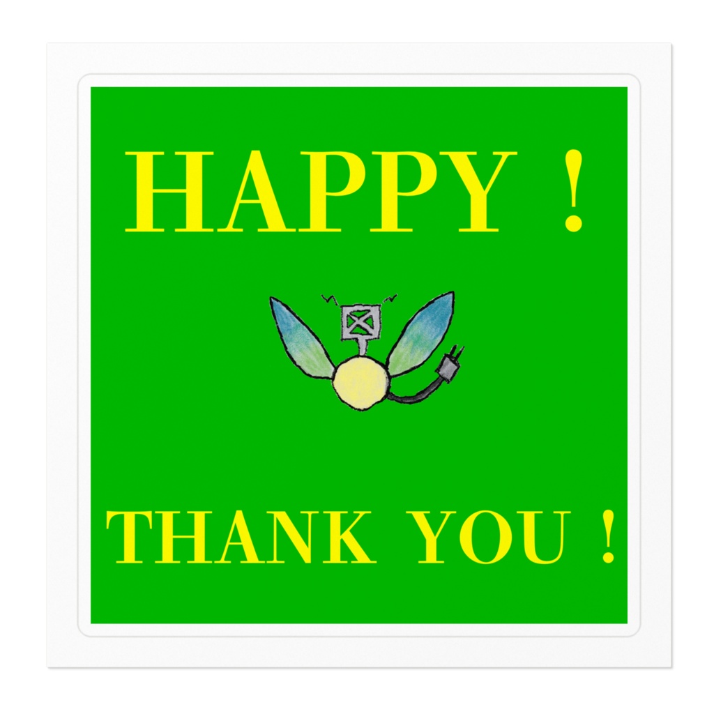 ステッカー(緑)