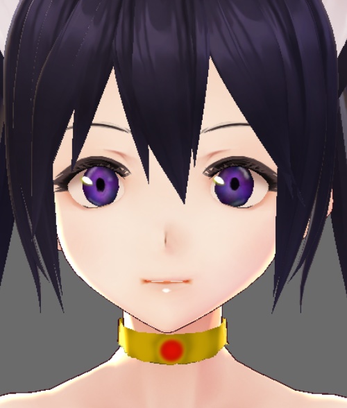 Galaxy Purple Eyes