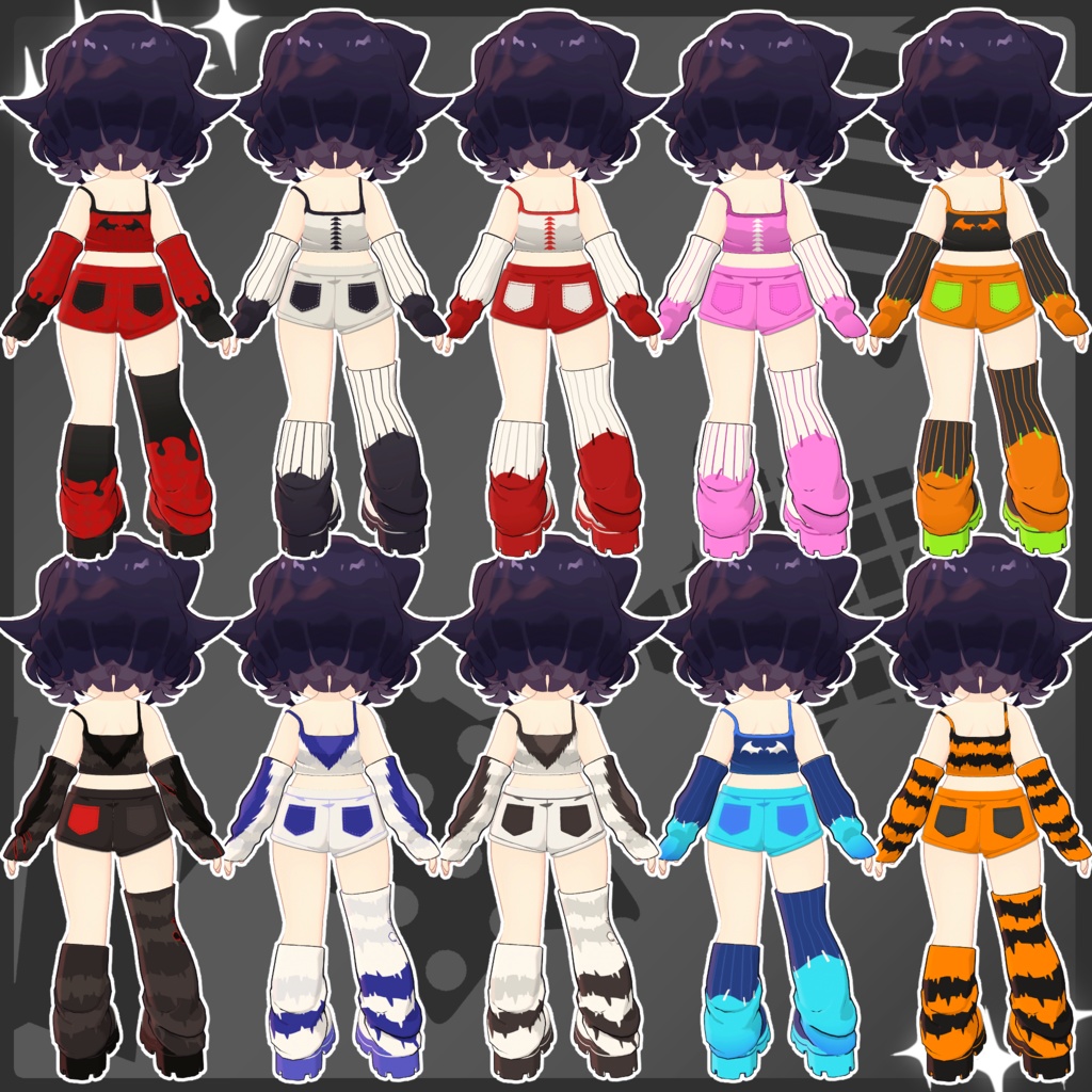 【アズキ対応】秋とハロウィンTexture 82枚【テクスチャ】