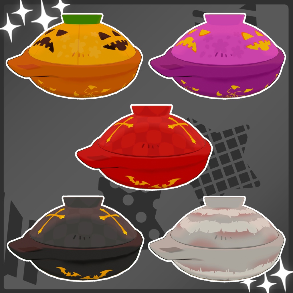 【アズキ対応】秋とハロウィンTexture 82枚【テクスチャ】