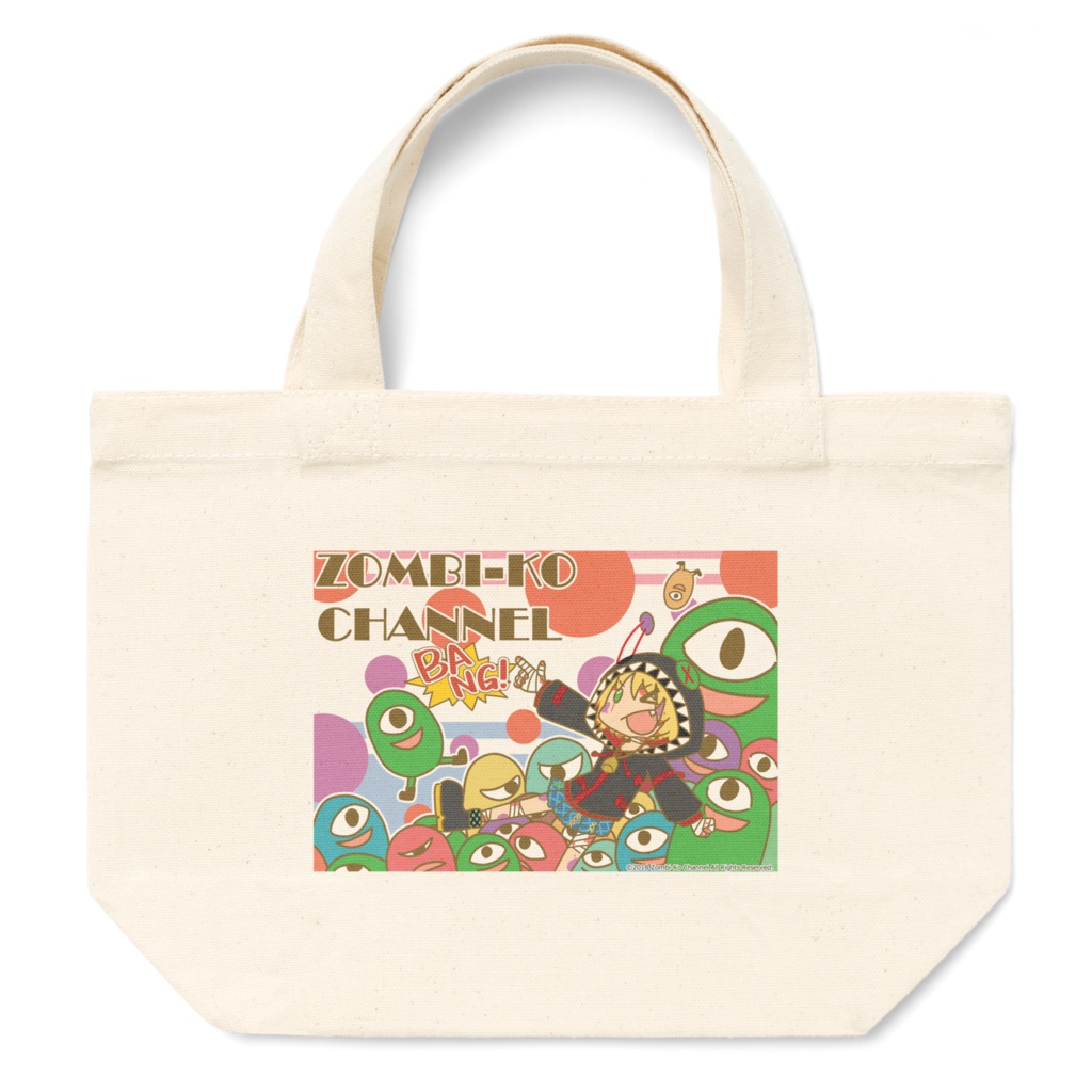 カフェ野ゾンビ子 トートバッグS(店長撃ち)