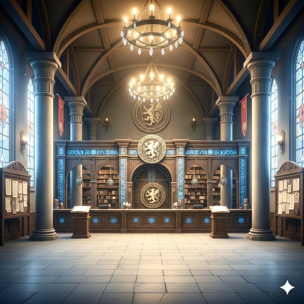 FG静止背景素材「ギルド」(単品)