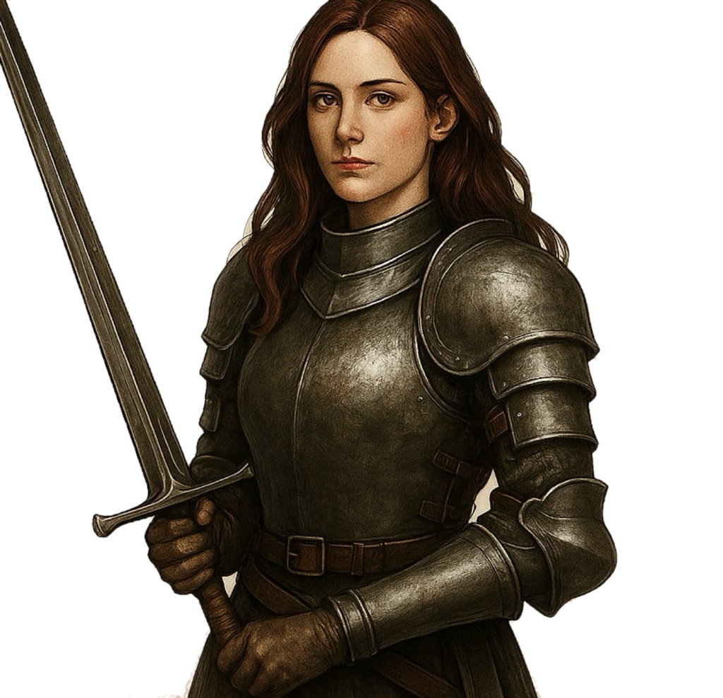 透過左No.010ー鉄の女剣士-Iron Swordswoman