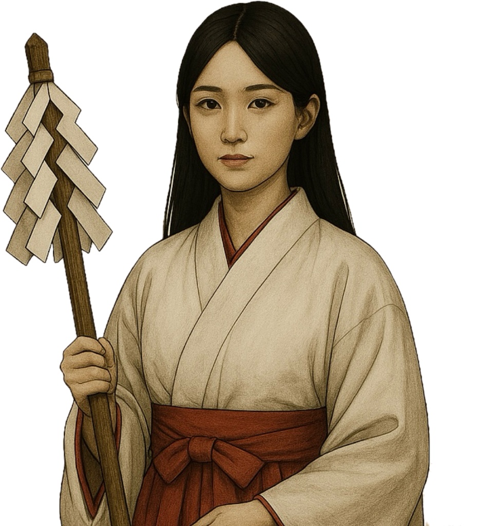 透過左No.014ー祝福の巫女-Blessed Shrine Maiden