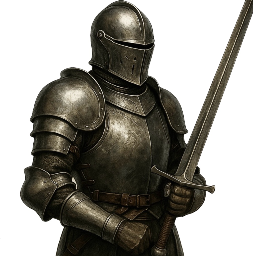 透過右No.001ー鉄の剣士-Iron Swordsman