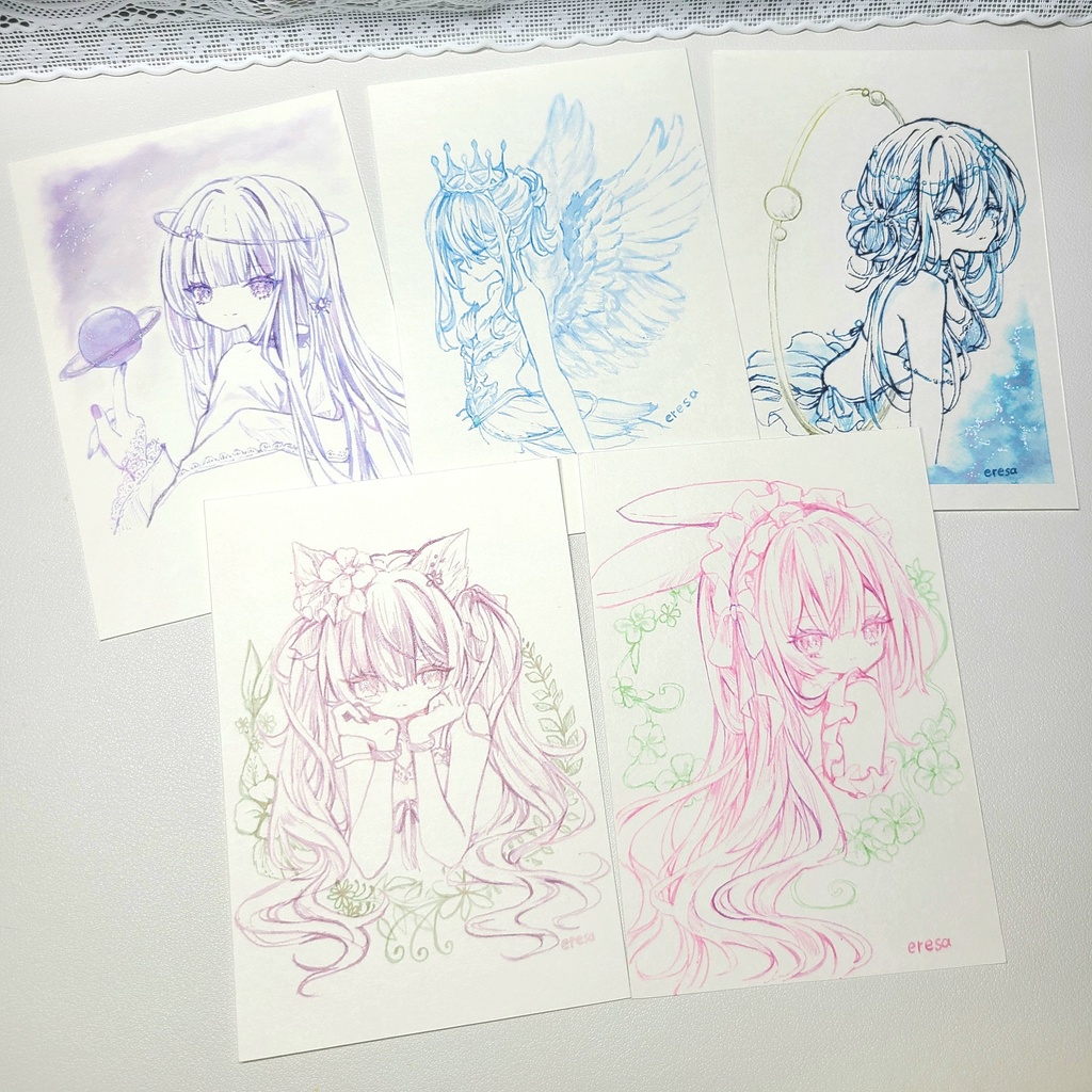 【原画販売】創作 インク画