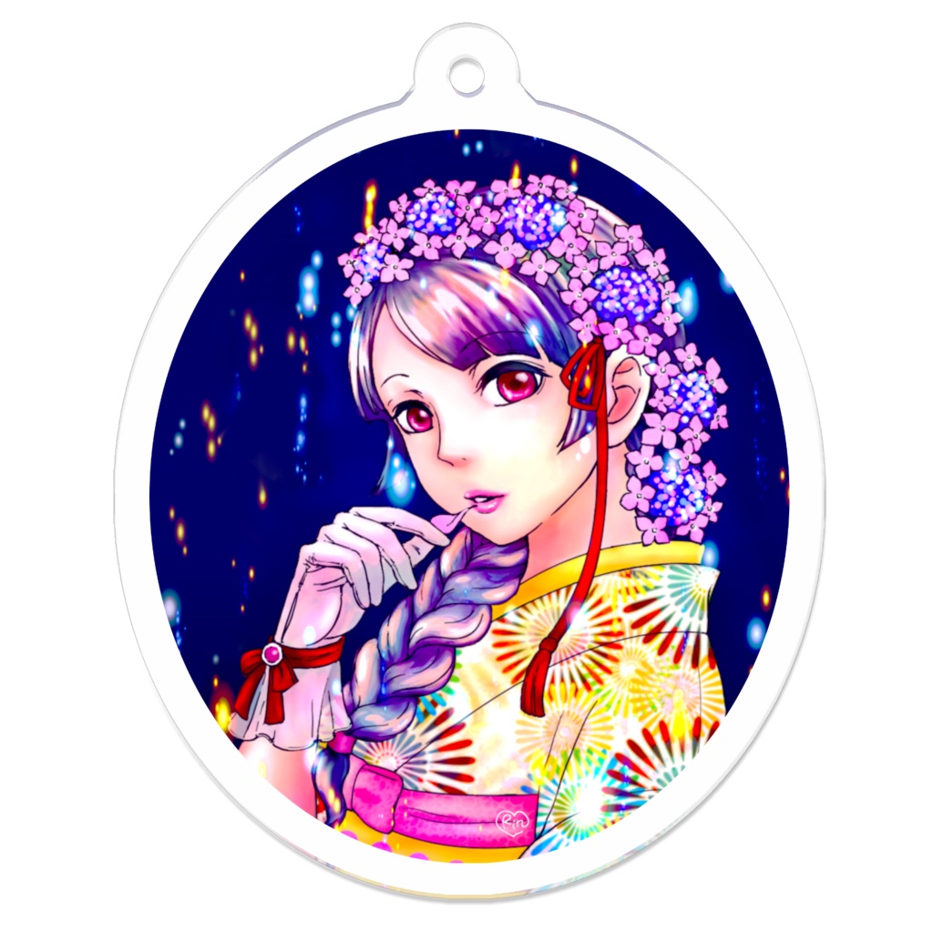 紫陽花花火