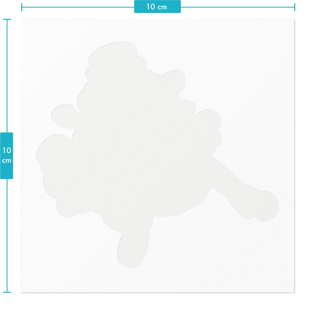 【白雲まめ】3周年記念ステッカー