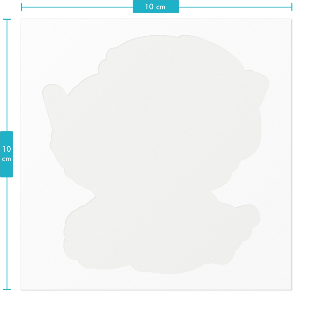 【白雲まめ】もぐもぐまめステッカー