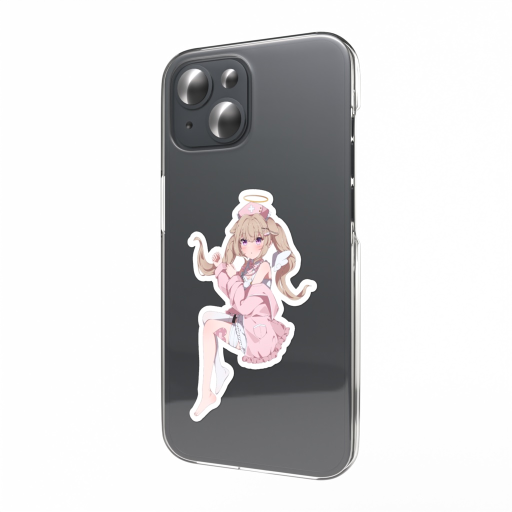 【白雲まめ】スマホステッカー