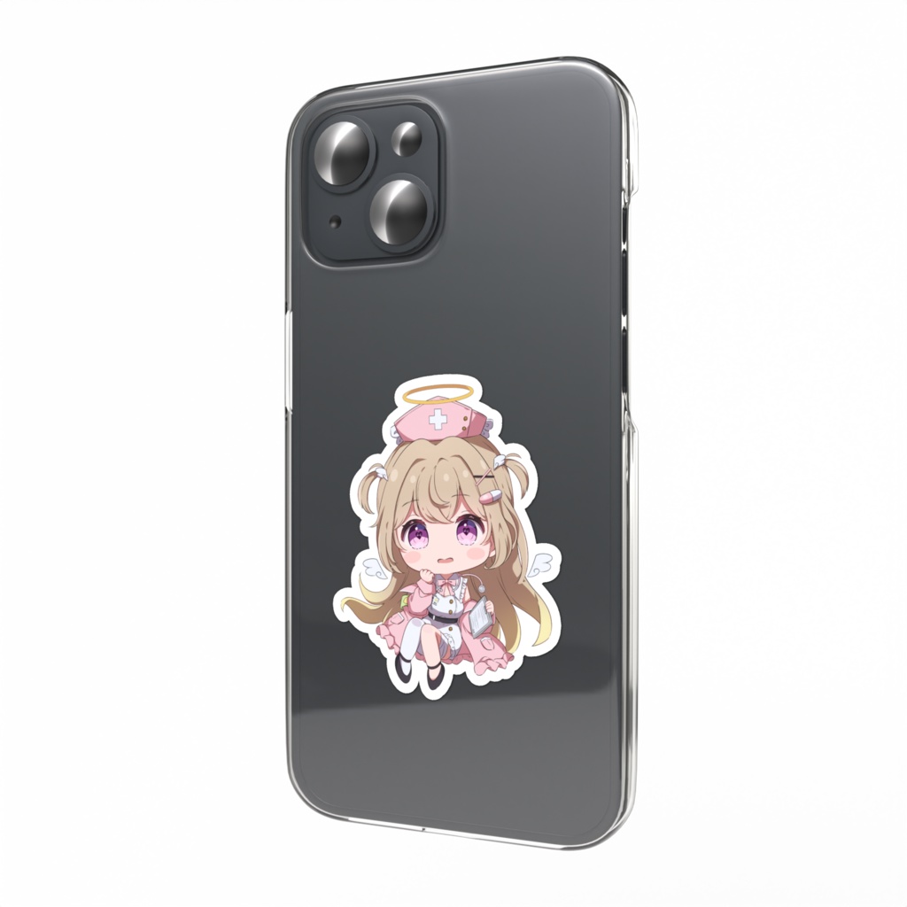 【白雲まめ】スマホステッカー
