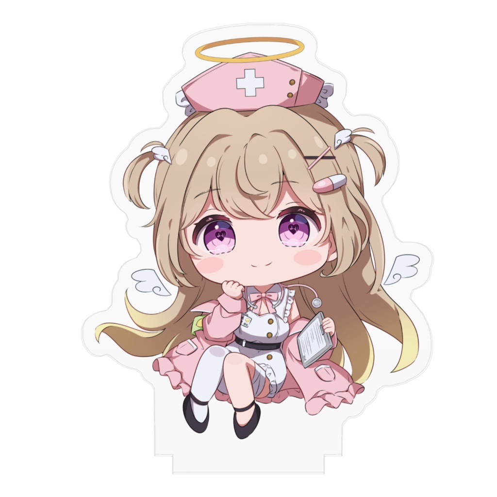 【白雲まめ】アクリルフィギュア