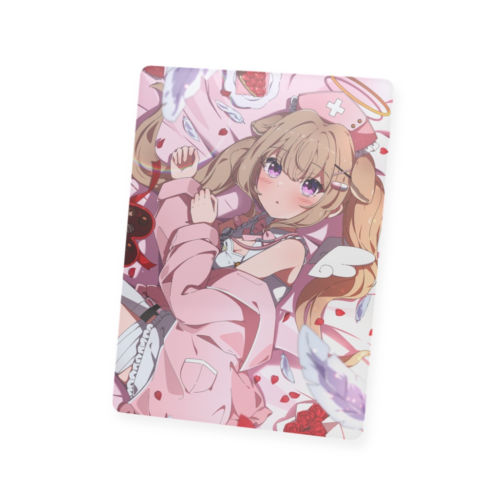 【白雲まめ】プラスチックカード