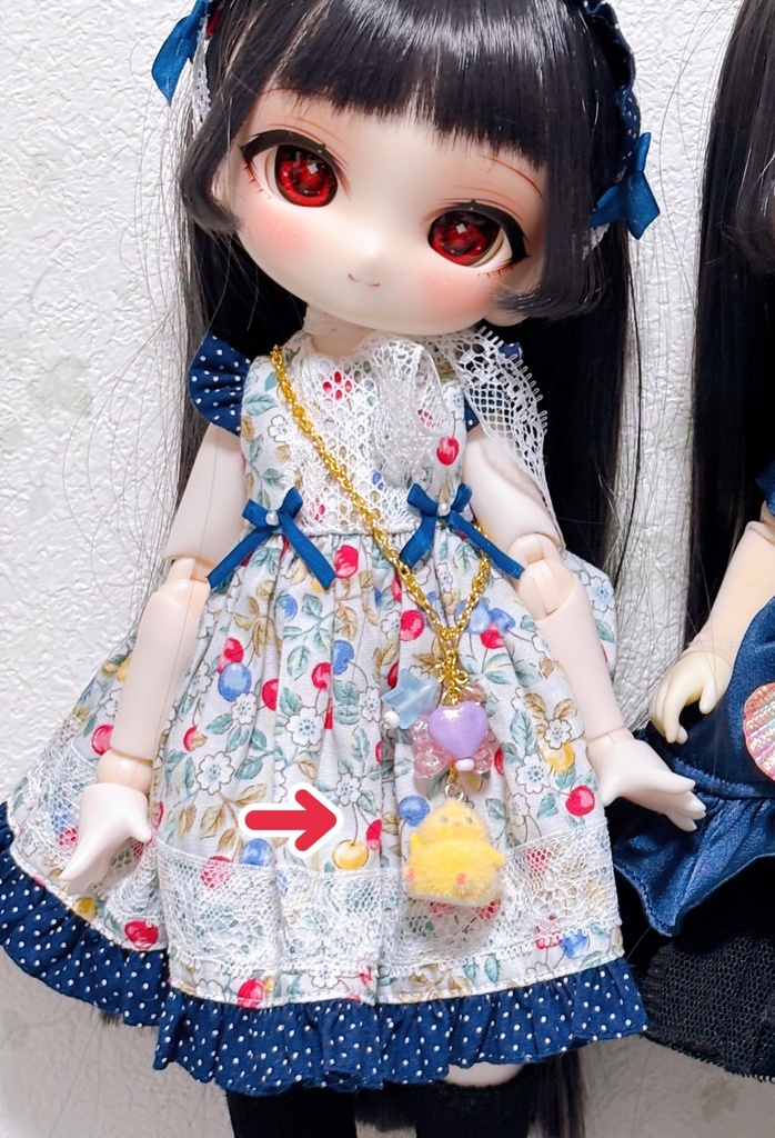 でかリボンのぴよ　1/6ポシェット