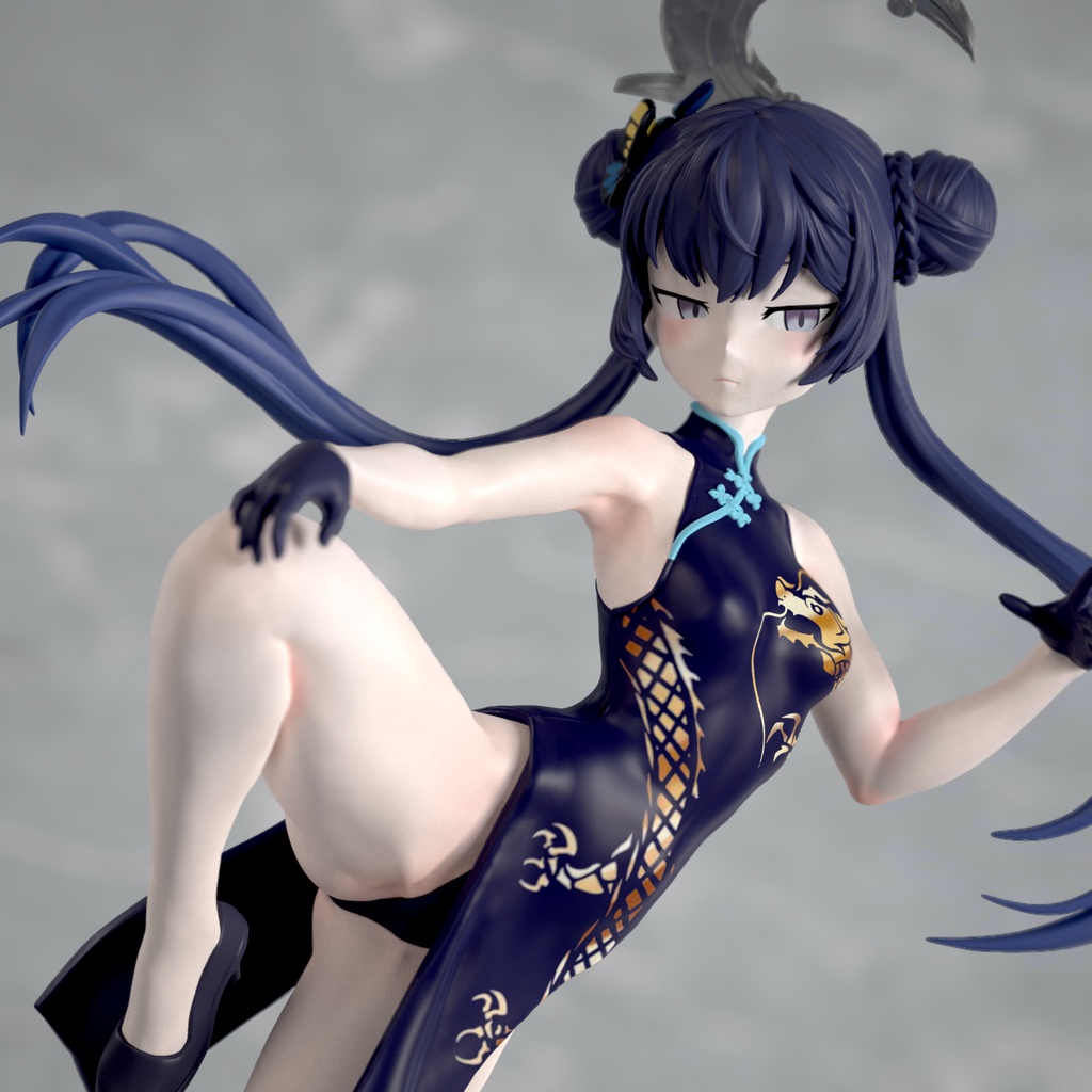 ブルーアーカイブ ・ 竜華キサキ1/4