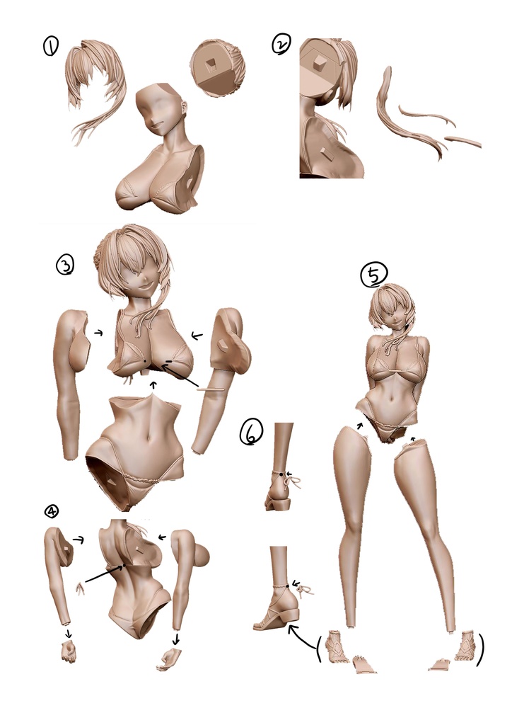 NIKKE ヘルム (Helm) ガレージキット