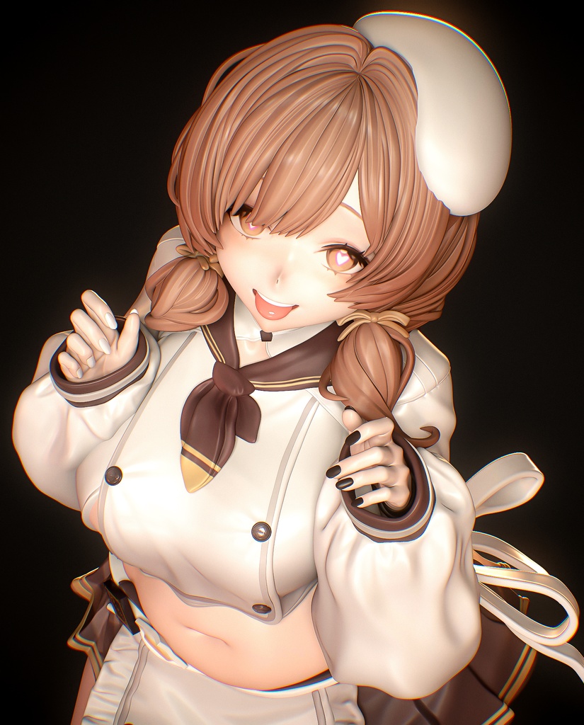 ブレッディ NIKKE 未塗装未組立 ガレキ ガレージキット フィギュア NIKKE ブレッディ ガレージキット - make gk - BOOTH
