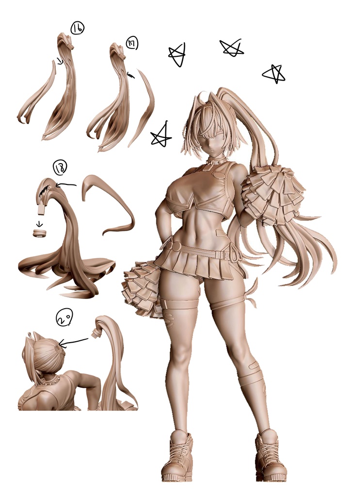 NIKKE ベイ. ガレージキット