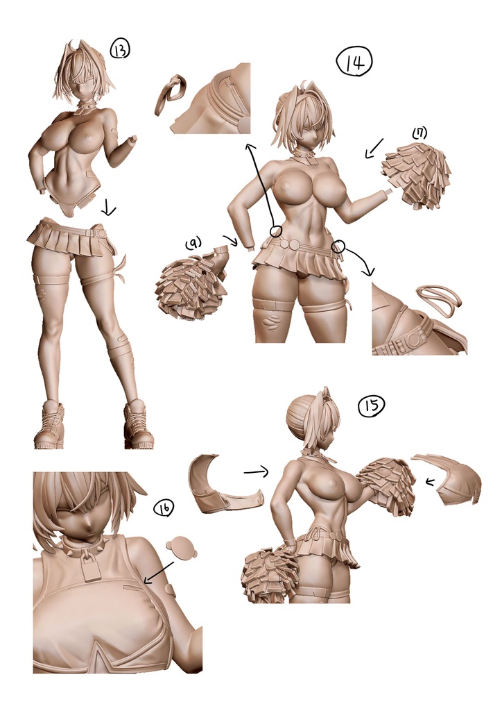 NIKKE ベイ. ガレージキット