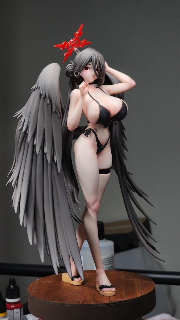 ブルーアーカイブ. ハスミ (レジンキット)