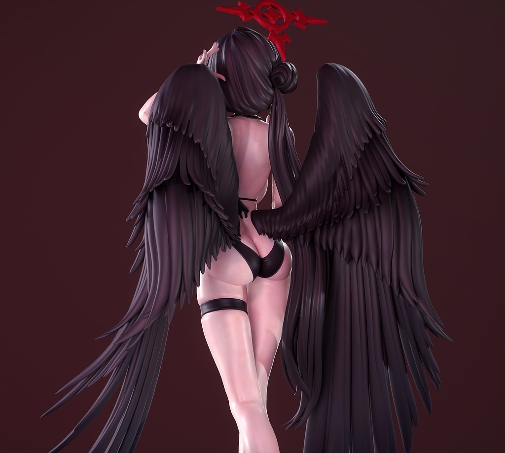 ブルーアーカイブ.  ハスミ (レジンキット)