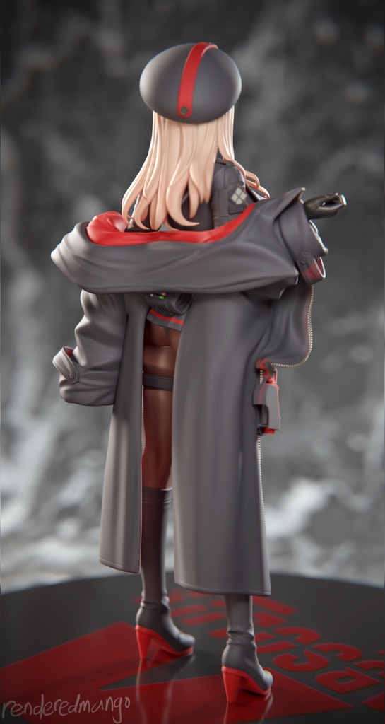 NIKKE エマ:タクティカル・アップ (Emma Tactical Upgrade) レジンキット