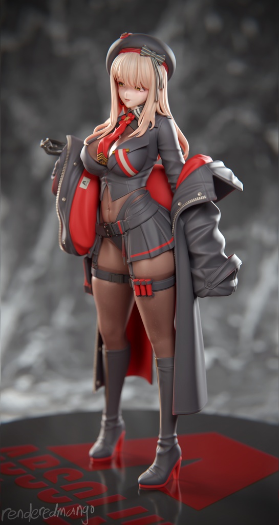 NIKKE エマ:タクティカル・アップ (Emma Tactical Upgrade) レジンキット