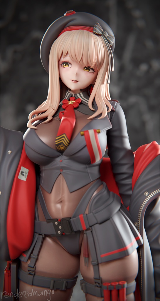 NIKKE エマ:タクティカル・アップ (Emma Tactical Upgrade) レジンキット