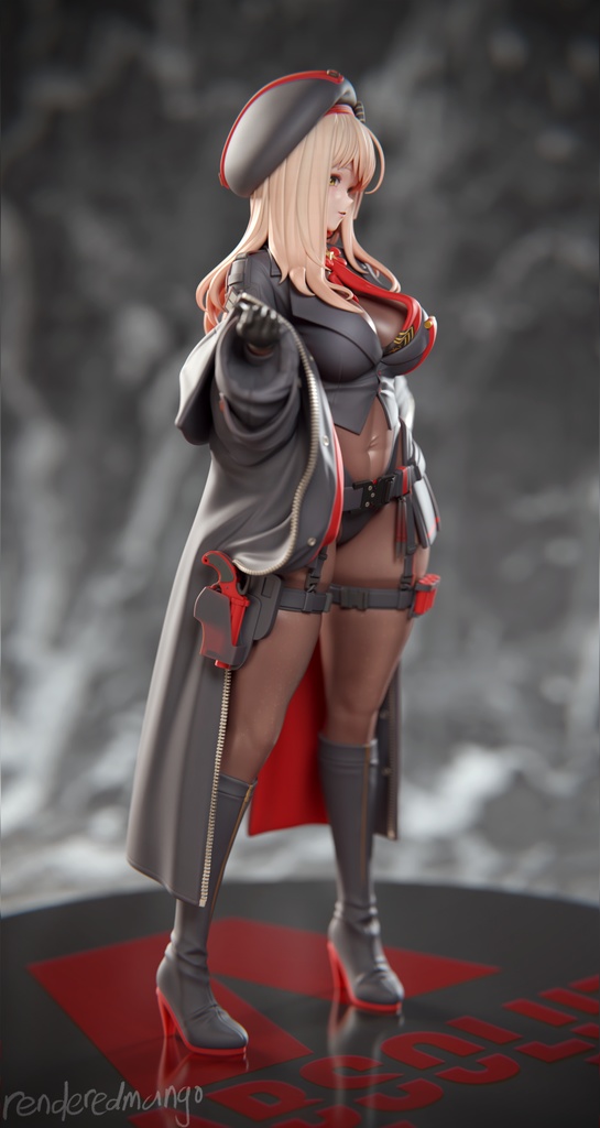 NIKKE エマ:タクティカル・アップ (Emma Tactical Upgrade) レジンキット