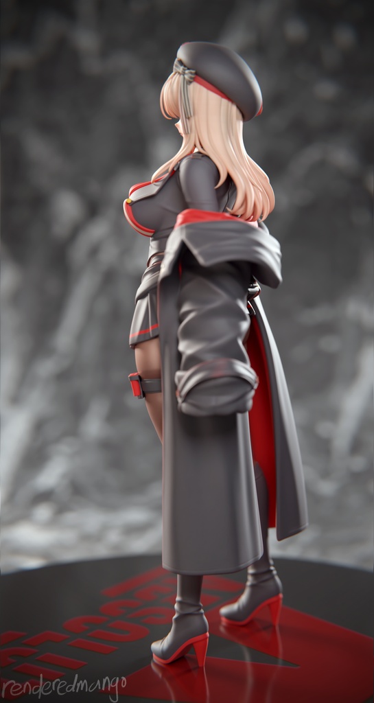 NIKKE エマ:タクティカル・アップ (Emma Tactical Upgrade) レジンキット