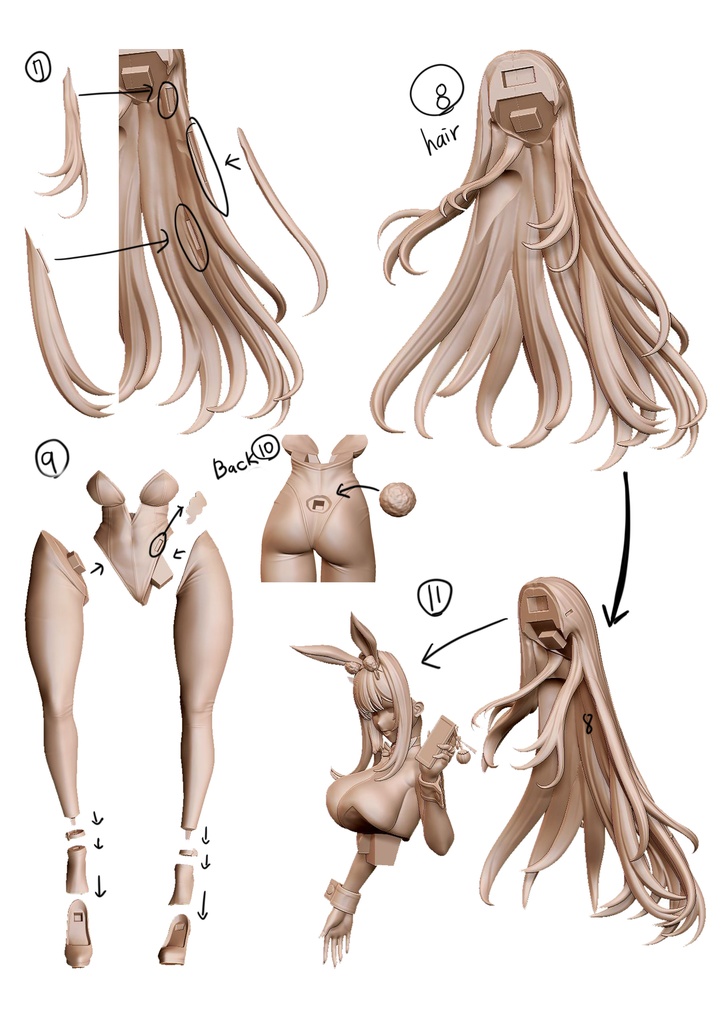 NIKKE バイパ ( レジンキット)