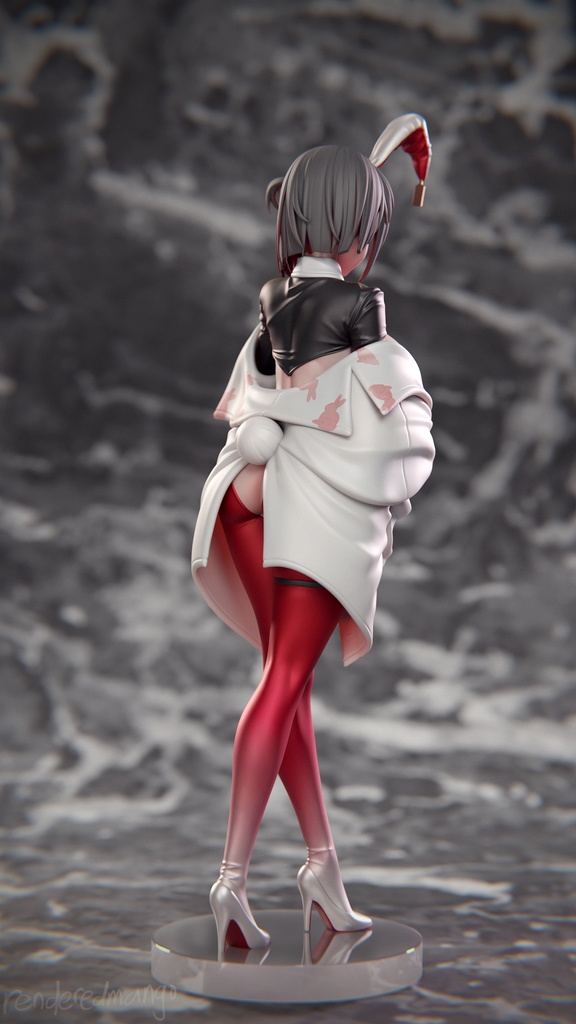 NIKKE ルージュ:アンラッキーラビット ( レジンキット)