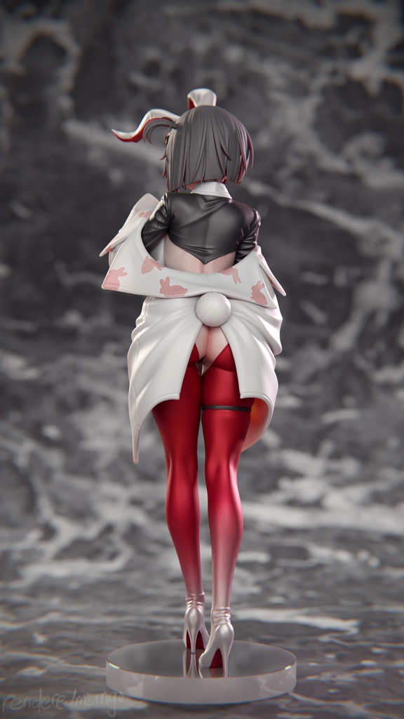 NIKKE ルージュ:アンラッキーラビット ( レジンキット)