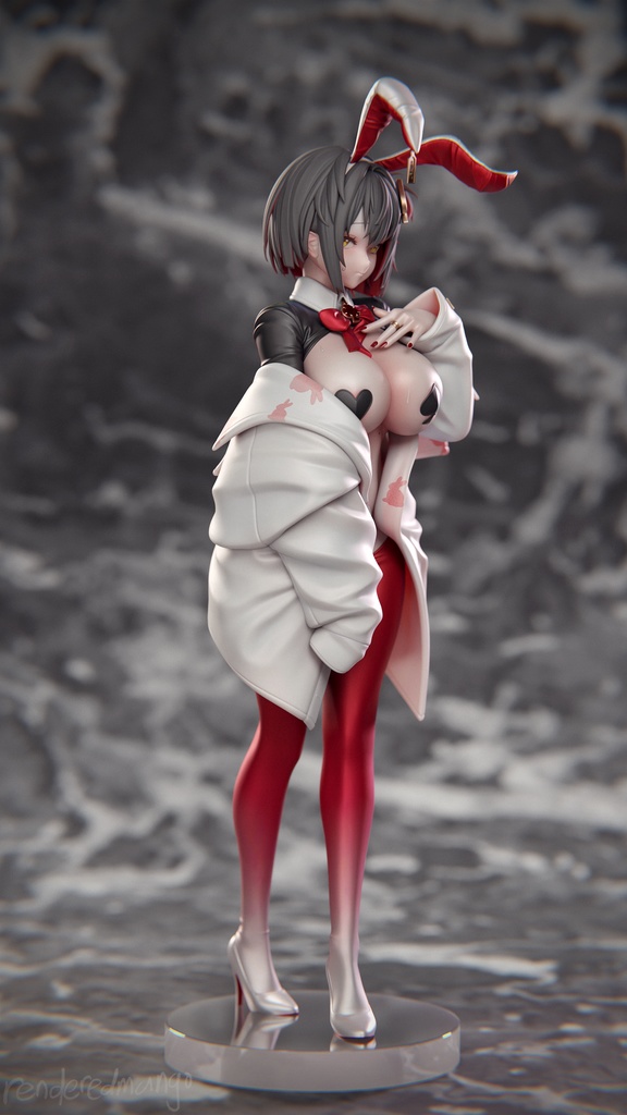 NIKKE ルージュ:アンラッキーラビット ( レジンキット)