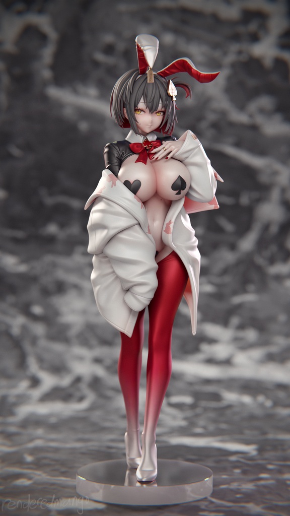 NIKKE ルージュ:アンラッキーラビット ( レジンキット)