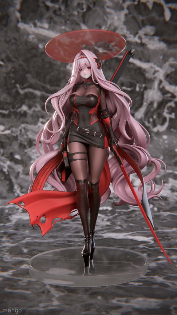 NIKKE 薔花 Rose (レジンキャストキット)