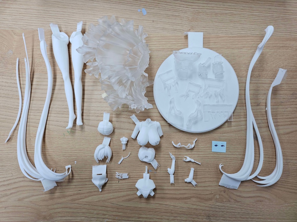 Nikke シンデレラ・ガラスのプリンセス (レジンキャストキット)