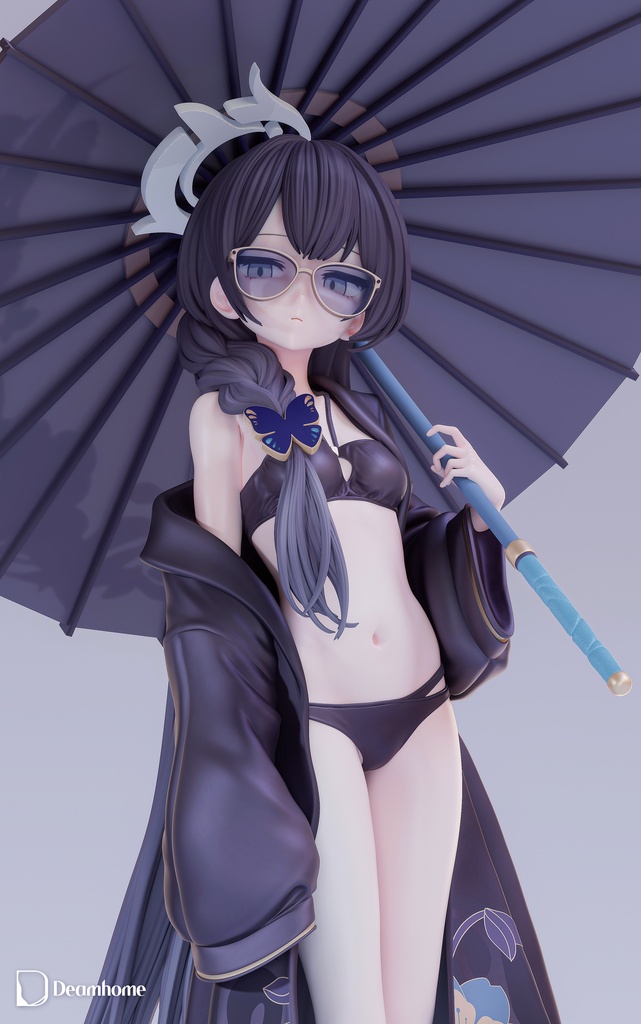 ブルーアーカイブ ・ 竜華キサキ(ガレージキット)