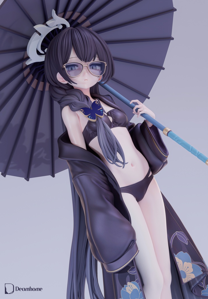 ブルーアーカイブ ・ 竜華キサキ(ガレージキット)