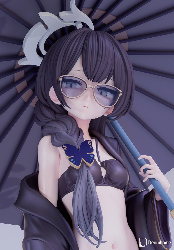 ブルーアーカイブ ・ 竜華キサキ(ガレージキット)