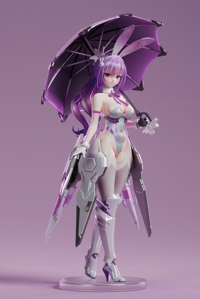 NIKKE フローラ (Flora)フェアリーラビット (レジンキャストキット)