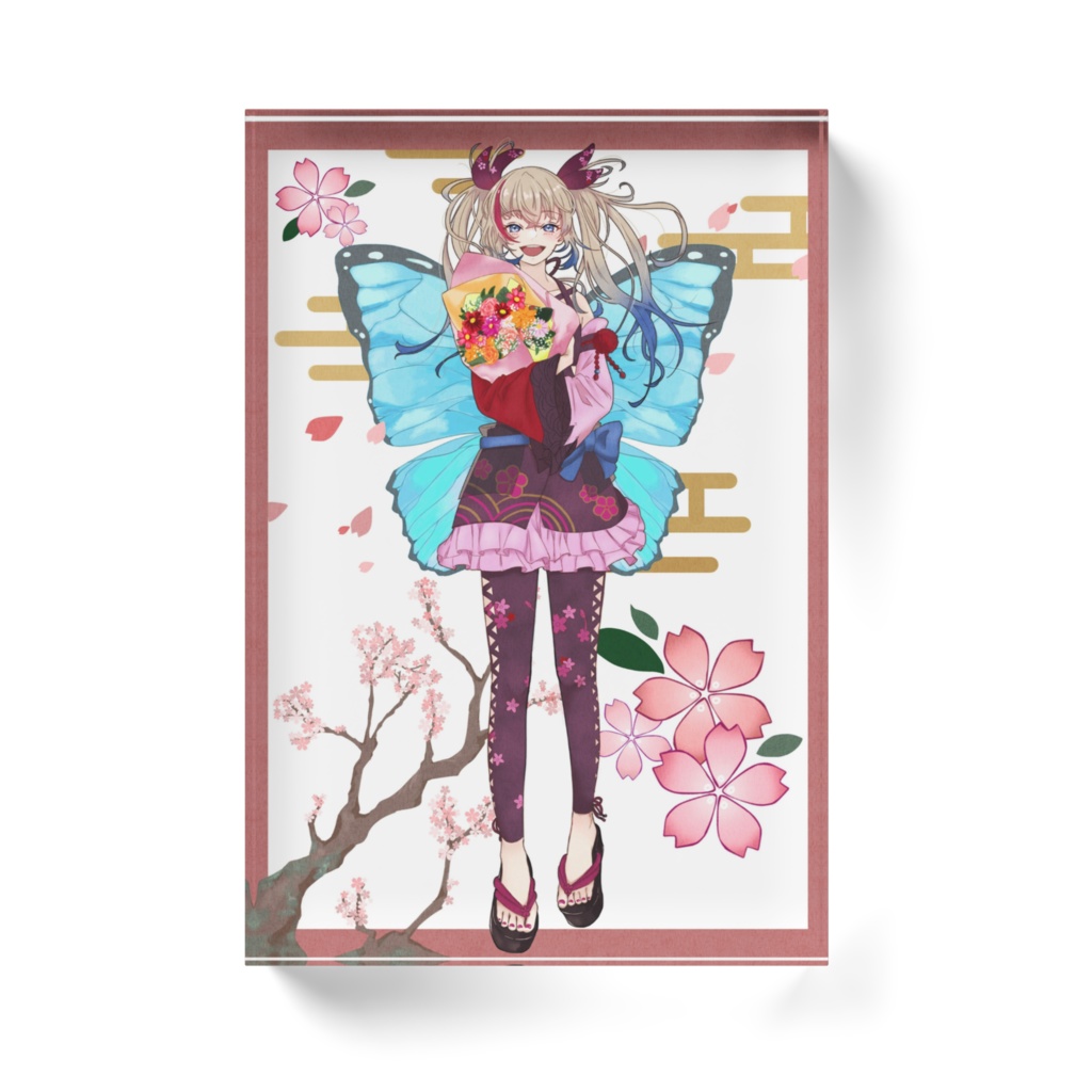 花唄まろ 1th Anniversary 限定グッズ 「アクリルブロック」